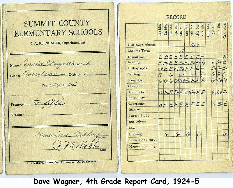 1924_Wagner, Dave 4th grade